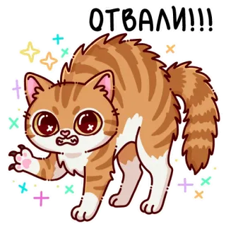 😡 ОТВАЛИ!!! telegram sticker