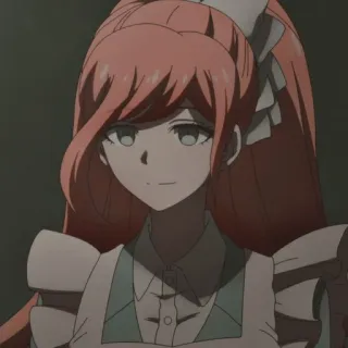 🌟 Sonia Nevermind Danganronpa アニメ, キャラクター, 女の子, ソニア・ネヴァーマインド, ダンガンロンパ whatsapp sticker