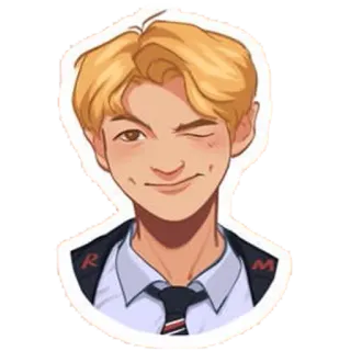 😉 RM K-Pop, BTS, RM, Idol, Sticker telegram sticker