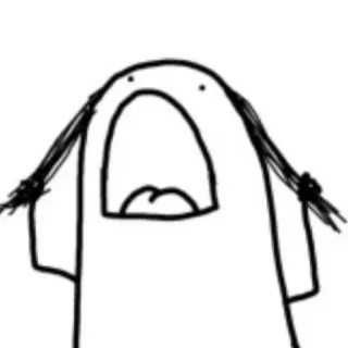 🦔 Kreskówka, Śmieszne, Krzyczący, Meme telegram sticker
