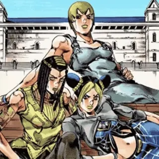 Jolyne Cujoh @ttdjojo :: @fStikBot telegram stickers