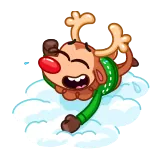 Rudy the Deer telegram stickers