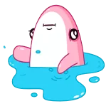 Акулина и Акула @TgEmojis telegram emojis 🛀