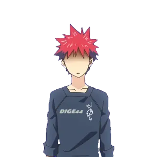 😨 DIGE44 Anime, Personaggio, Sticker, Cartone animato telegram sticker