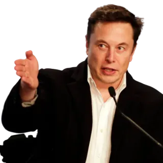 👈 Elon Musk elon musk, empresário, tecnologia, tesla, spacex telegram sticker