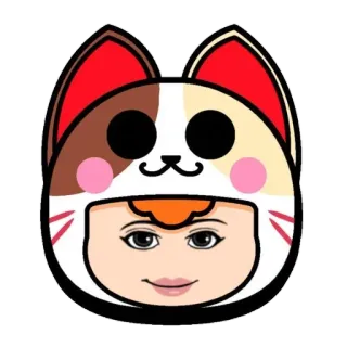 🌟 mèo, động vật, nhân vật, hoạt hình, trang phục, dễ thương, linh vật telegram sticker