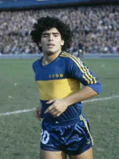 😇 Diego Maradona piłka nożna, piłka nożna, sport, sportowiec, legenda, Argentyna, Maradona telegram sticker