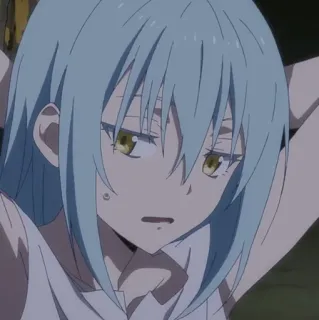 💎 Rimuru Tempest That Time I Got Reincarnated as a Slime Anime, Manga, Rimuru, Slime, reincarnato telegram sticker