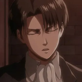 ☕️ Levi Ackerman Attack on Titan Anime, Manga, Levi, Ataque a los Titanes, Personaje, Fanart, Ackerman, Dibujo whatsapp sticker