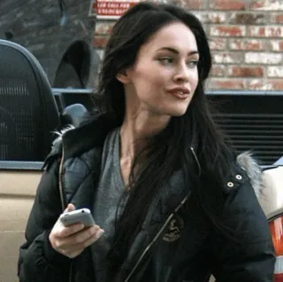 🧊 Frau, Megan Fox, Schauspielerin, Promi, Person, Filmstar, weiblich whatsapp sticker
