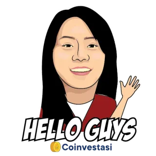 👋 HELLO GUYS halo, teman-teman, salam, orang, kartun telegram sticker