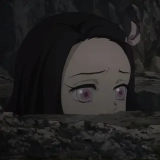 ✨ Nezuko Kamado Demon Slayer อนิเมะ, เนซึโกะ, ดาบพิฆาตอสูร, ผู้หญิง, น่ารัก telegram sticker
