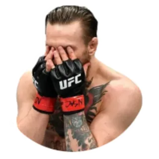 😭 UFC, MMA, 康纳·麦格雷戈, 格斗, 体育, 失败 telegram sticker