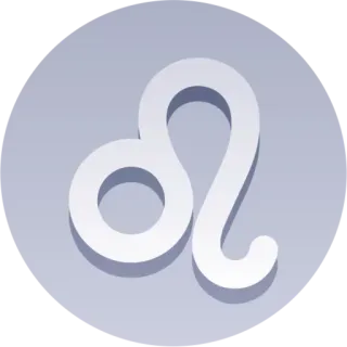 😚 astrologi, leo, zodiak, tanda, horoskop telegram sticker
