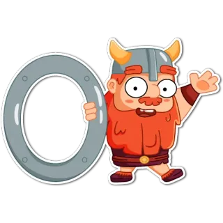 Viking telegram stickers