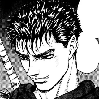 🗡️ Guts Berserk มังงะ, อนิเมะ, นักรบ, ดาบ, เบอร์เซิร์ก, กัส telegram sticker