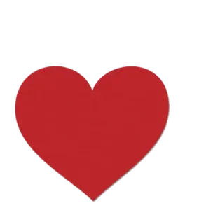 ❤ сердце, любовь, красный, символ, романтика, привязанность telegram sticker
