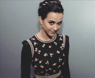 👁 Katy Perry penyanyi, selebriti, wanita, potret, gaun telegram sticker