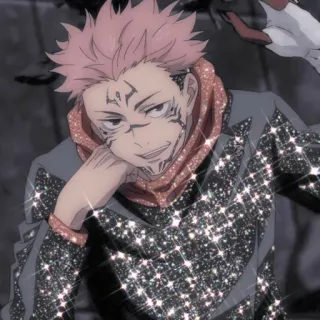 ✨ Sukuna Jujutsu Kaisen Anime, Manga, Postać, Sukuna, Jujutsu Kaisen telegram sticker