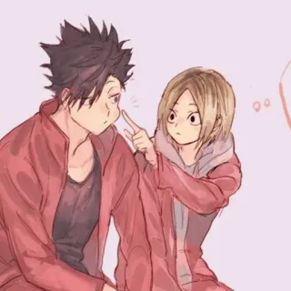 🐱 Anime, Manga, Amitié, Mignon, Kawaii, Personnages, Art, Illustration telegram sticker