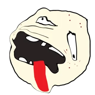 😵 มีม, โทรลเฟซ, ตลก, อินเทอร์เน็ต, Rage Comic telegram sticker