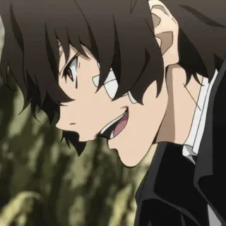 🥀 Osamu Dazai Bungou Stray Dogs anime, manga, Dazai, Osamu Dazai, Bungou Stray Dogs, BSD telegram sticker