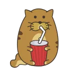 Кот Пирожок telegram stickers