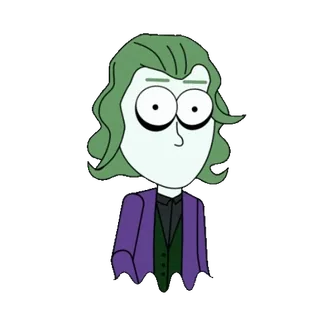 ⚰ Joker Joker, penjahat, DC Comics, kartun, karakter telegram sticker