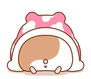 Hamster's small routine. @bistic telegram stickers