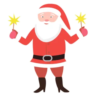 Дед Мороз @stickersb2b whatsapp stickers