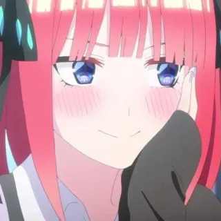 🦋 Nino Nakano The Quintessential Quintuplets Anime, Personaje, Nakano Nino, Las Quintillizas telegram sticker