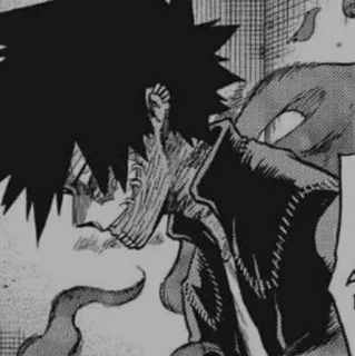 ⚡️ Dabi My Hero Academia 애니메이션, 캐릭터, 다비, 불, 빌런 telegram sticker