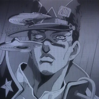 😨 Jotaro Kujo JoJo's Bizarre Adventure YARE YARE DAZE Anime, JoJo, Jotaro, Yare Yare Daze, Manga telegram sticker