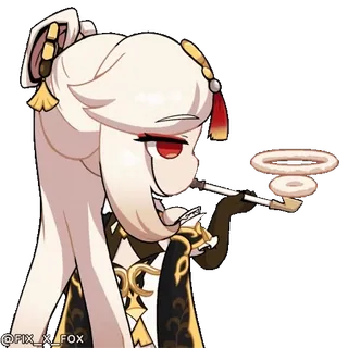🤔 Ningguang Genshin Impact whatsapp sticker