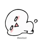 🙁 @lulukit lulukit, carino, animale, adesivo telegram sticker