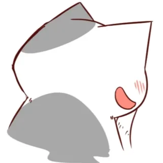🐈 猫, 贴纸, 动漫, 可爱, 卡哇伊, 动物 whatsapp sticker