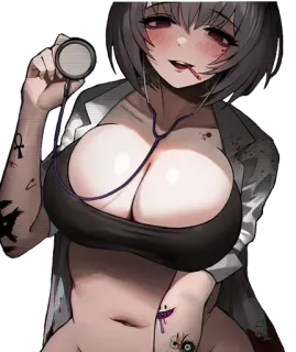 😍 Anime, Enfermeira, Gore, Médico, Médico telegram sticker