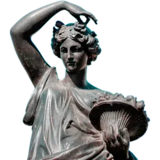 🤦‍♀️ statue, art, sculpture, woman, classical, figure telegram sticker