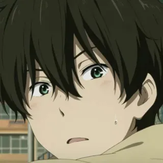 🎐 anime, boy, portrait, character, animation telegram sticker
