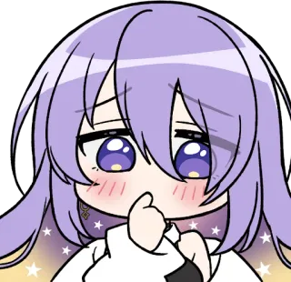🥺 Anime, Manga, Kawaii, Schattig, Chibi, Sticker, Illustratie telegram sticker
