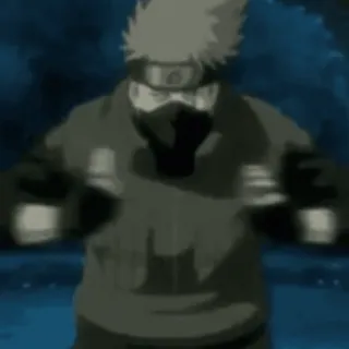 😤 Kakashi Naruto anime, kakashi, naruto, ninja, combat, jutsu telegram sticker