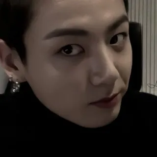 ⛓ Jungkook kpop, music, singer, celebrity, person, man telegram sticker