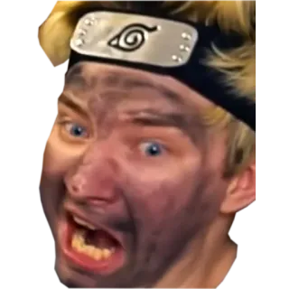 😮 Naruto Uzumaki Naruto Anime, Manga, Naruto, Uzumaki, Ninja, Cara graciosa telegram sticker