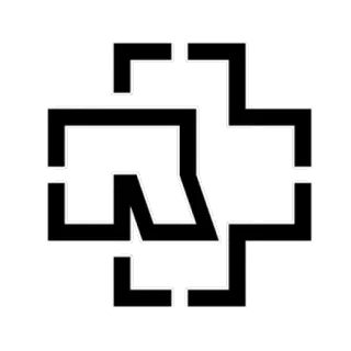 🌟 rammstein, logo, zespół, muzyka telegram sticker