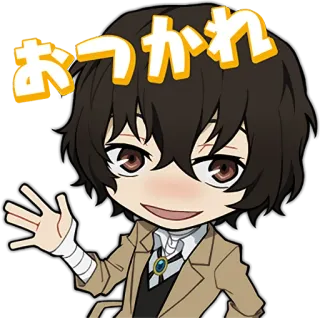 Bungo Stray Dogs Mayoi Inu Kaikitan :: @line_stickers telegram stickers