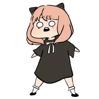 😰 Anya Forger Spy × Family Anime, Cartoon, Lustig, Süß, Spy x Family, Anya, Forger telegram sticker