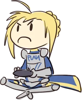 😠 FUM Anime, Arrabbiato, Cartone animato, Carino, Sticker telegram sticker