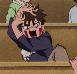 😰 Kiba Inuzuka Naruto Anime, Naruto, Kiba Inuzuka, Ninja, Bravo, Desenho animado telegram sticker