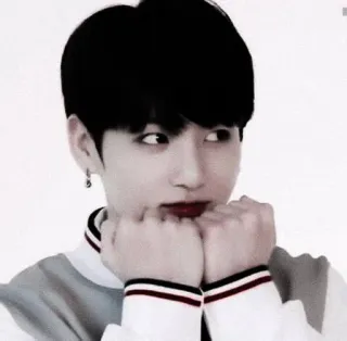 🐰 Jungkook jungkook, kpop, bts, idol, cantante, celebrità, asiatico, ritratto whatsapp sticker