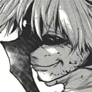 ☠️ Anime, Manga, Personaje, Gore, Oscuro, Terror telegram sticker